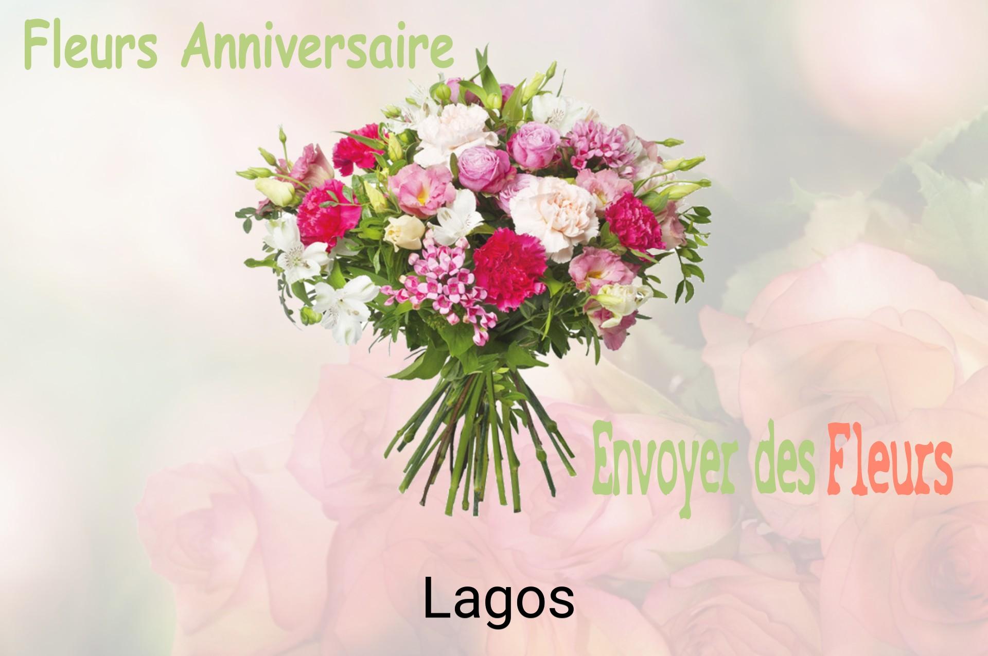 Bouquet de fleurs d’anniversaire livré à Lagos