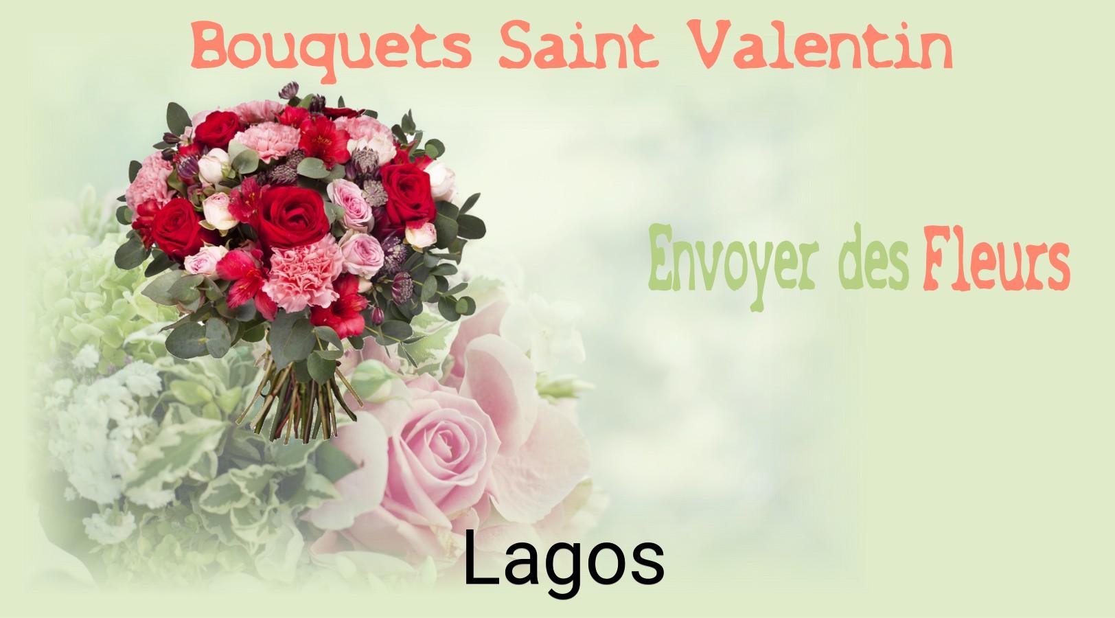 Roses de Saint-Valentin livrées à Lagos